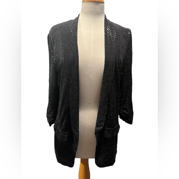 Autres Filles Jackets & Blazers - Autres Filles Sequin Detailed Open Front Blazer